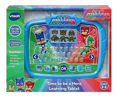 VTech PJ Masks Time to be a Hero Learning Tablet 80 - 175903 - Colorland Toys