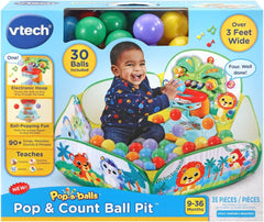 VTech Pop - a - Balls Pop & Count Ball Pit 80 - 533600 - Colorland Toys