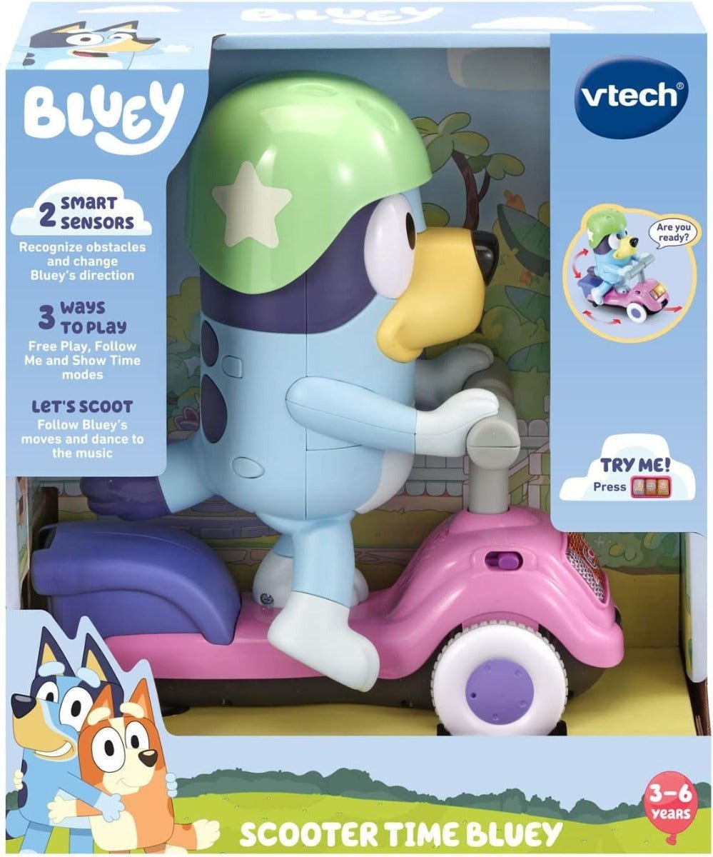 VTech Scooter Time Bluey VT80 - 563803 - Colorland Toys