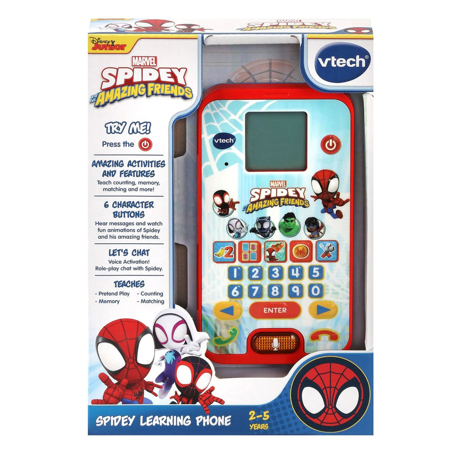 VTECH Spidey and His Amazing Friends Learning Phone VT80-554403 — image 1