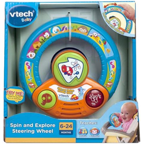 عجلة قيادة VTech Spin And Explore 80-100803 — image 2