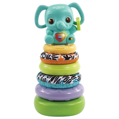 VTech Stack, Rattle & Link Elephant 80 - 557503 - Colorland Toys