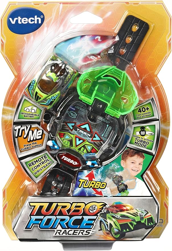 VTech Turbo Force Racers Green 80 - 198303 - Colorland Toys