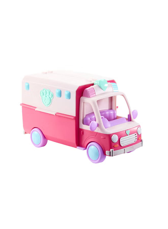 Little Live Pets Scruff Surprise Vet Rescue Ambulance Play Set 30066