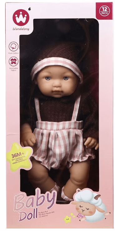 Wandalong Baby Doll 12in W12T-04B — image 1
