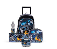 Warner Bros Batman Gotham City Guardians 5 - in - 1 School Set 18inch TBT235IN1C18 - 18 - Colorland Toys