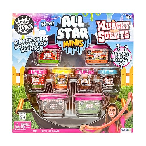 We Cool All-Star Minis Whacky Scents 8-Pack — Collectible Scented Mini Toys - Colorland Toys