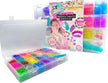We Cool DIY Fashion Bandz Jewelry Kit Small Teal Case