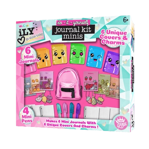 We Cool ILY DIY Mini Journal Kit 113045 - Colorland Toys