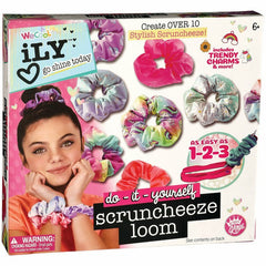 We Cool ILY DIY Scruncheeze Loom Kit 111203 - Colorland Toys
