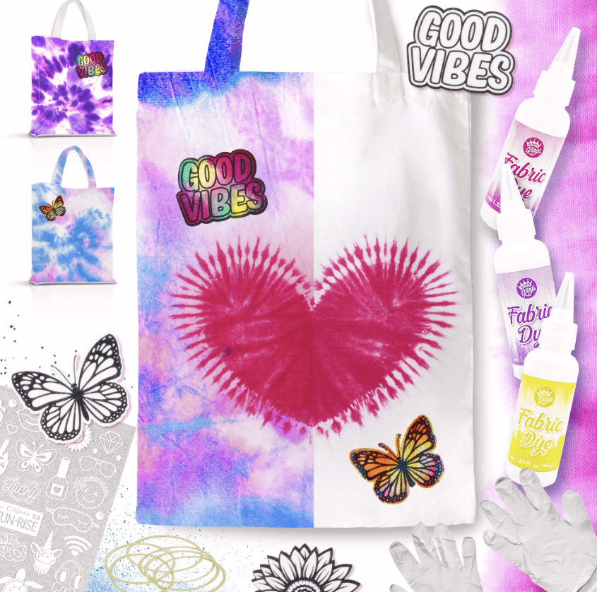 Wecool iLY Diy Tie Dye Tote Bag 111631 - Colorland Toys