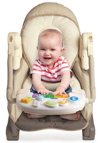 Weina MusiCozzi Magic Rocking Chair Chocolate 400310101 - Colorland Toys