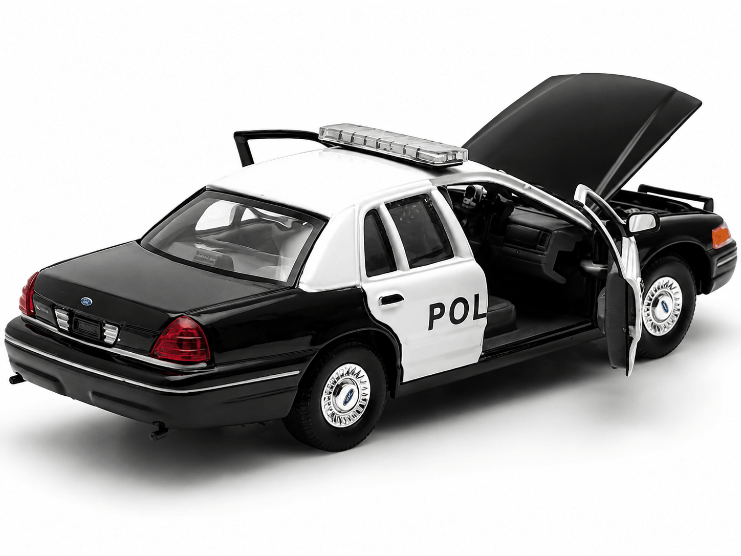 Welly 1999 Ford Crown Victoria Police Car 1:24 | 22082PF-W - Colorland Toys