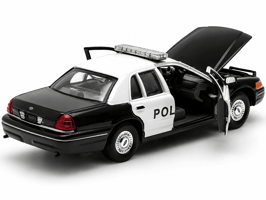 Welly 1999 Ford Crown Victoria Police Car 1:24 | 22082PF-W — image 5