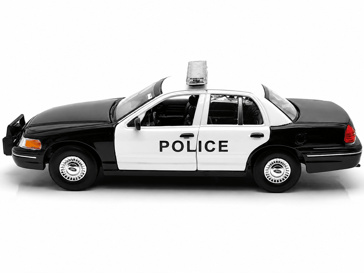 Welly 1999 Ford Crown Victoria Police Car 1:24 | 22082PF-W — image 3