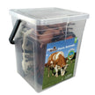 Wenno Farm Animals Square Bucket 45pcs 6804