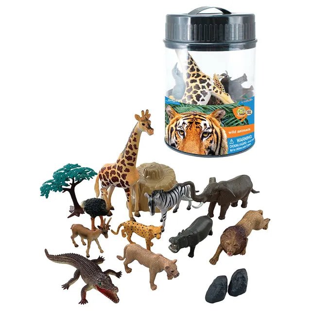Wenno Jungle Animal Playset 14 Pieces — image 3