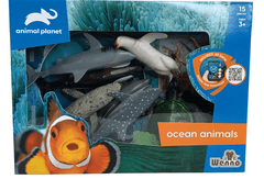 Wenno Ocean Animals Bucket 13pcs 6402 - Colorland Toys