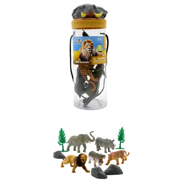 Wenno Wild Animals Playset 10pcs — image 3