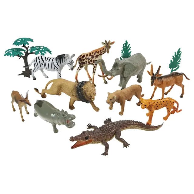 Wenno Wild Animals Playset 13pcs — image 1