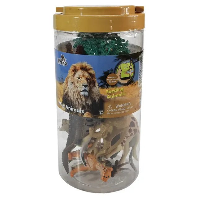 Wenno Wild Animals Playset 13pcs - Colorland Toys