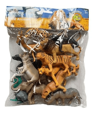 Wenno Wild Animals Playset 16pcs 9101 — image 1