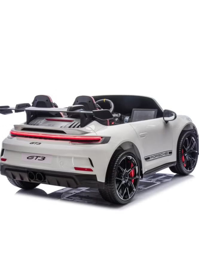 Porsche 911 Ride On 12V 4M White DK-P911