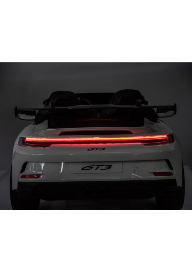 Porsche 911 Ride On 12V 4M White DK-P911