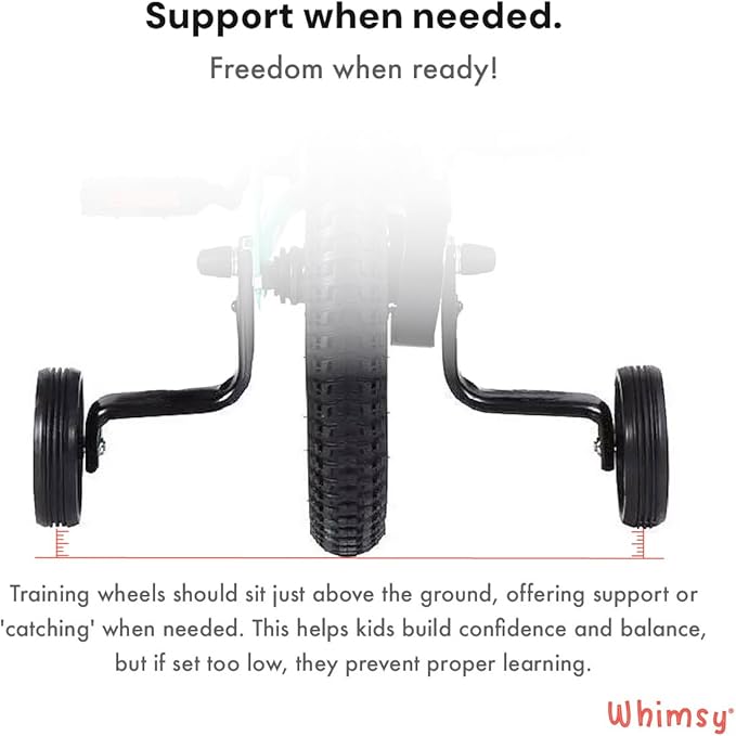 Whimsy Classic Bicycle 12 Inch Blue WM12CL - BL - Colorland Toys