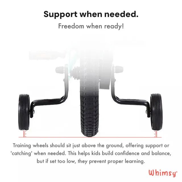 Whimsy Classic Bicycle 12 Inch Orange WM12CL - OR - Colorland Toys