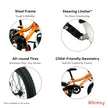 Whimsy Classic Bicycle 14 Inch Orange WM14CL-OR