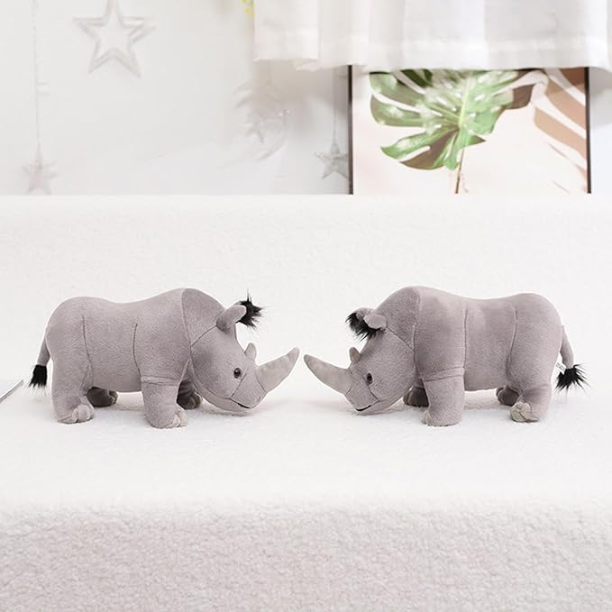 White Rhino Plush 18156 - Colorland Toys