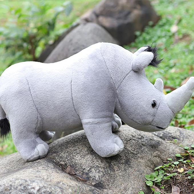White Rhino Plush 18156 - Colorland Toys