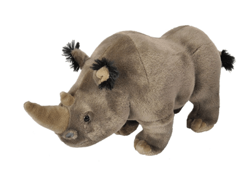 White Rhino Plush 18156 - Colorland Toys