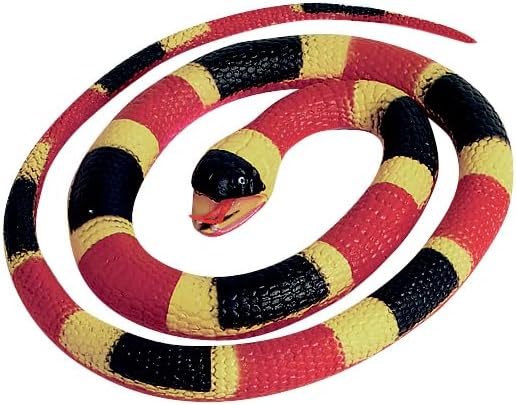 Wild Republic Rubber Medium Coral Snake 918699 - Colorland Toys