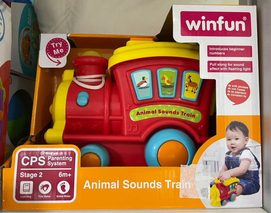 Winfun Animal Sounds Train 000677 — image 1