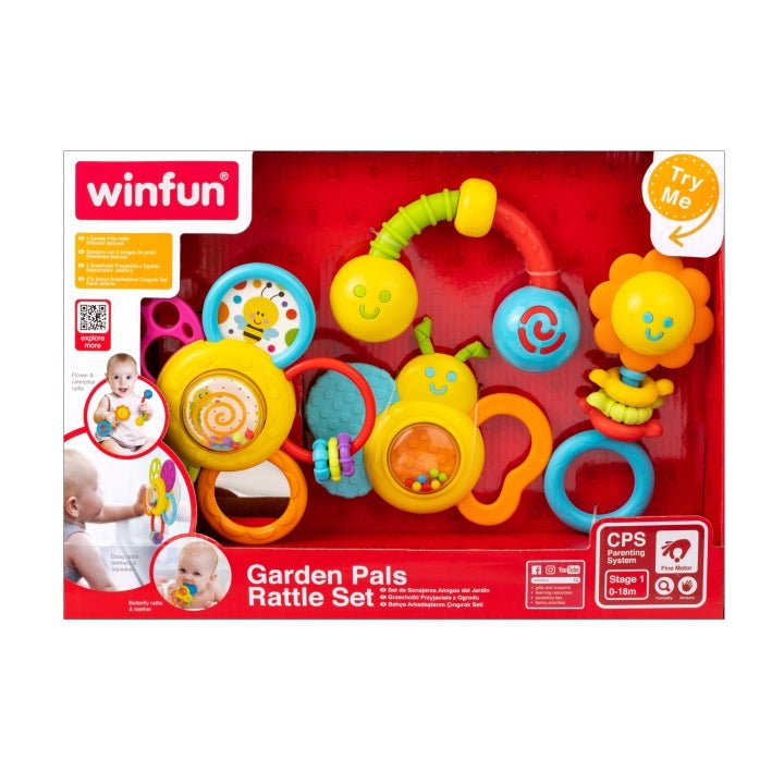 WinFun Garden Pals Rattle Set 003207 — image 3