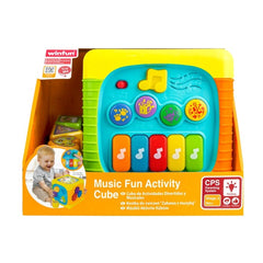 Winfun Music Fun Activity Cube 000741 - Colorland Toys