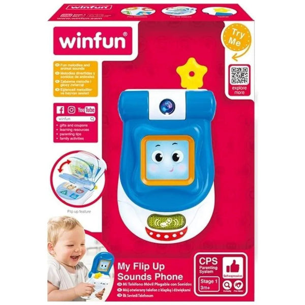 Winfun My Flip Up Sounds Phone 000618