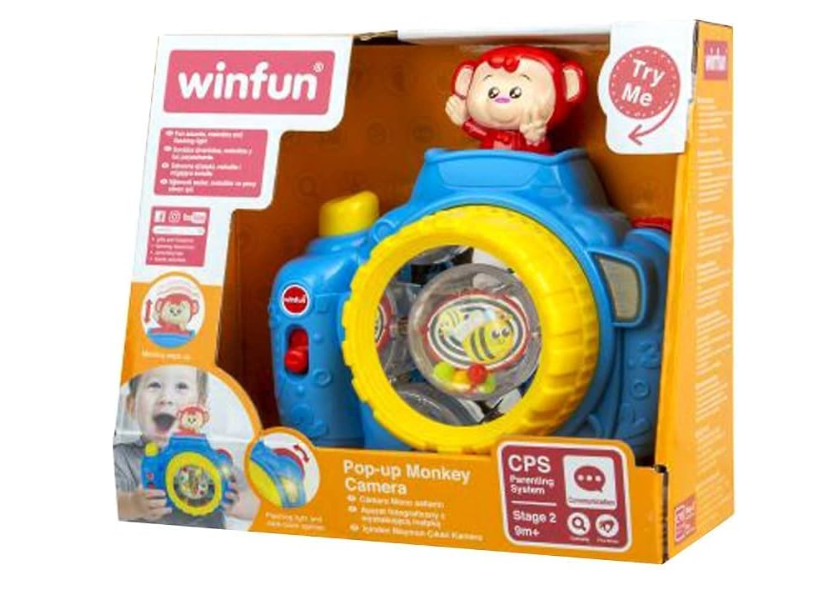 WinFun Pop-Up Monkey Camera 000766 — image 1
