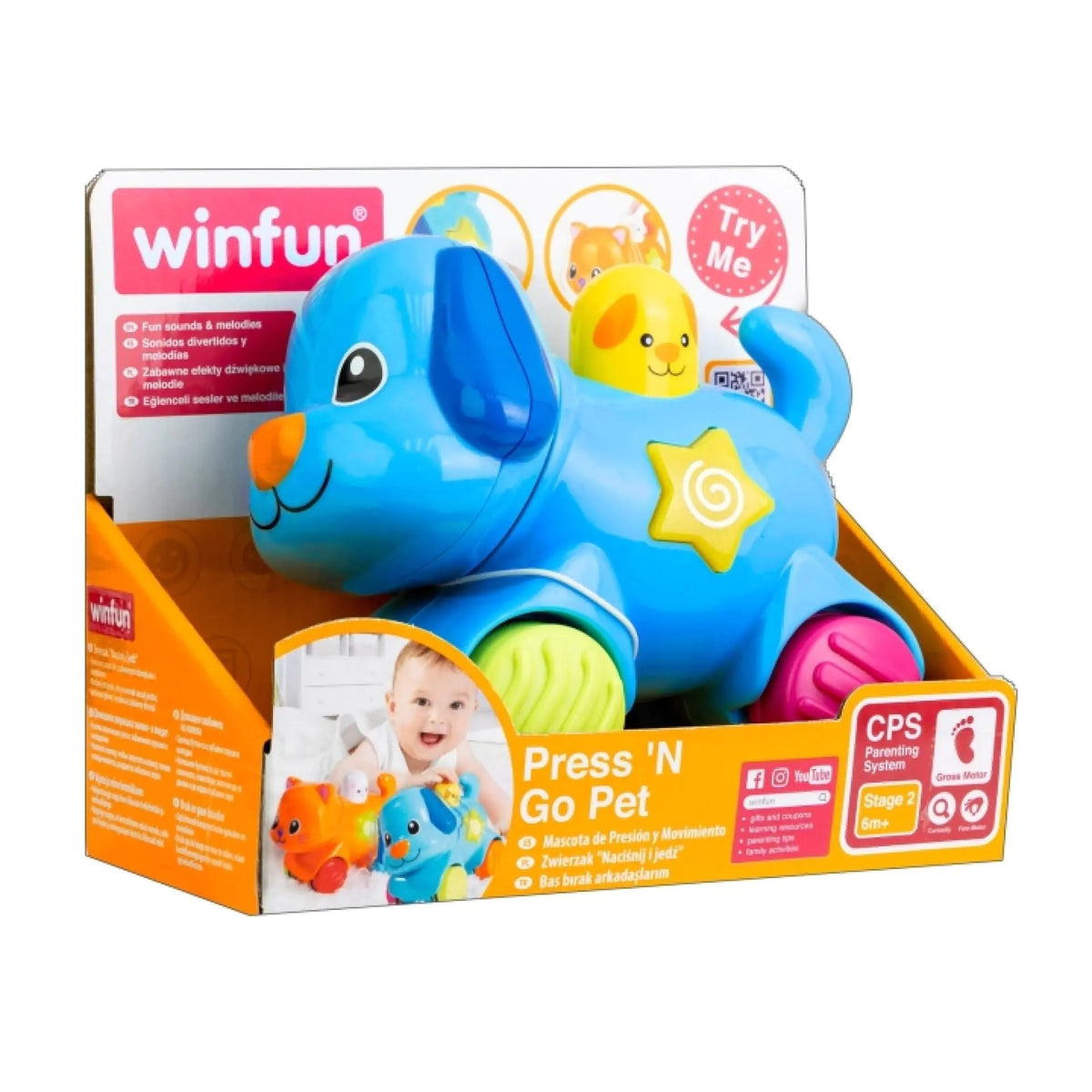 Winfun Press and Go Pet Puppy 000733 — image 1