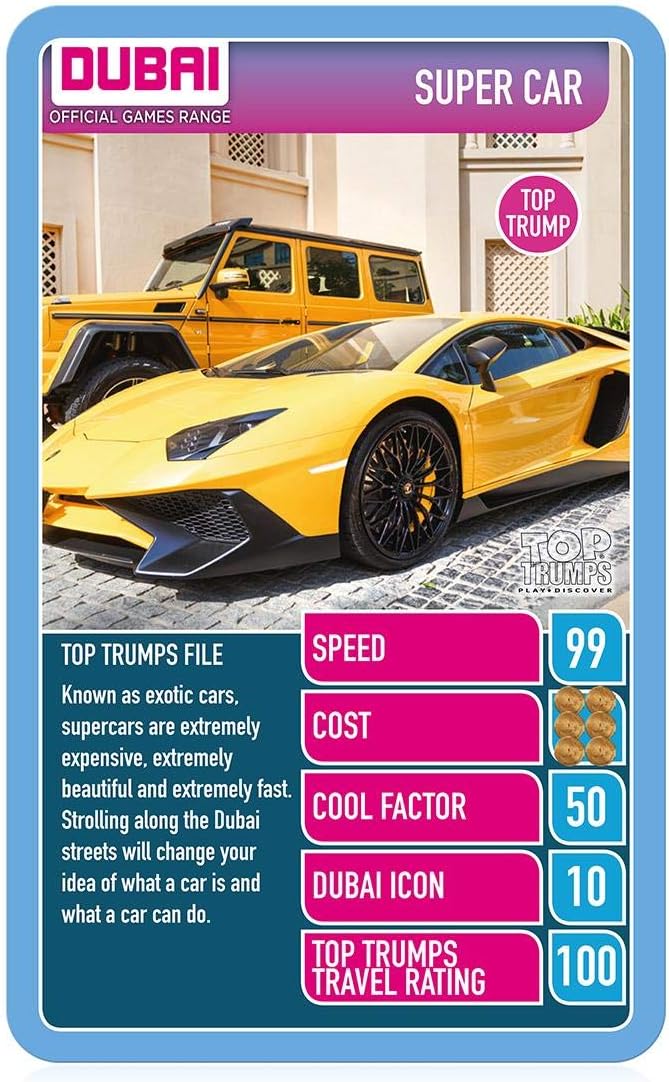 Winning Moves Toptrumps Dubai Transport WM00105 — image 4