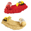 Wonder Factory Never-Dry Sand Construction Trucks Set with Vice & 104ml Sand