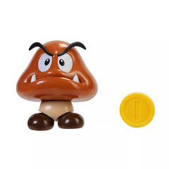 World of Nintendo Goomba with Coin Figure Wave 24 40732 - Colorland Toys