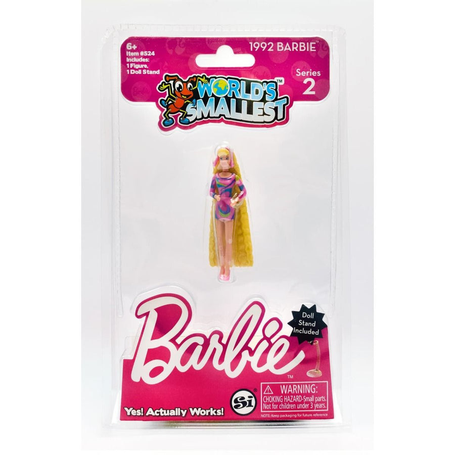 Worlds Smallest Barbie Long Hair 1992 Doll 524 — image 2