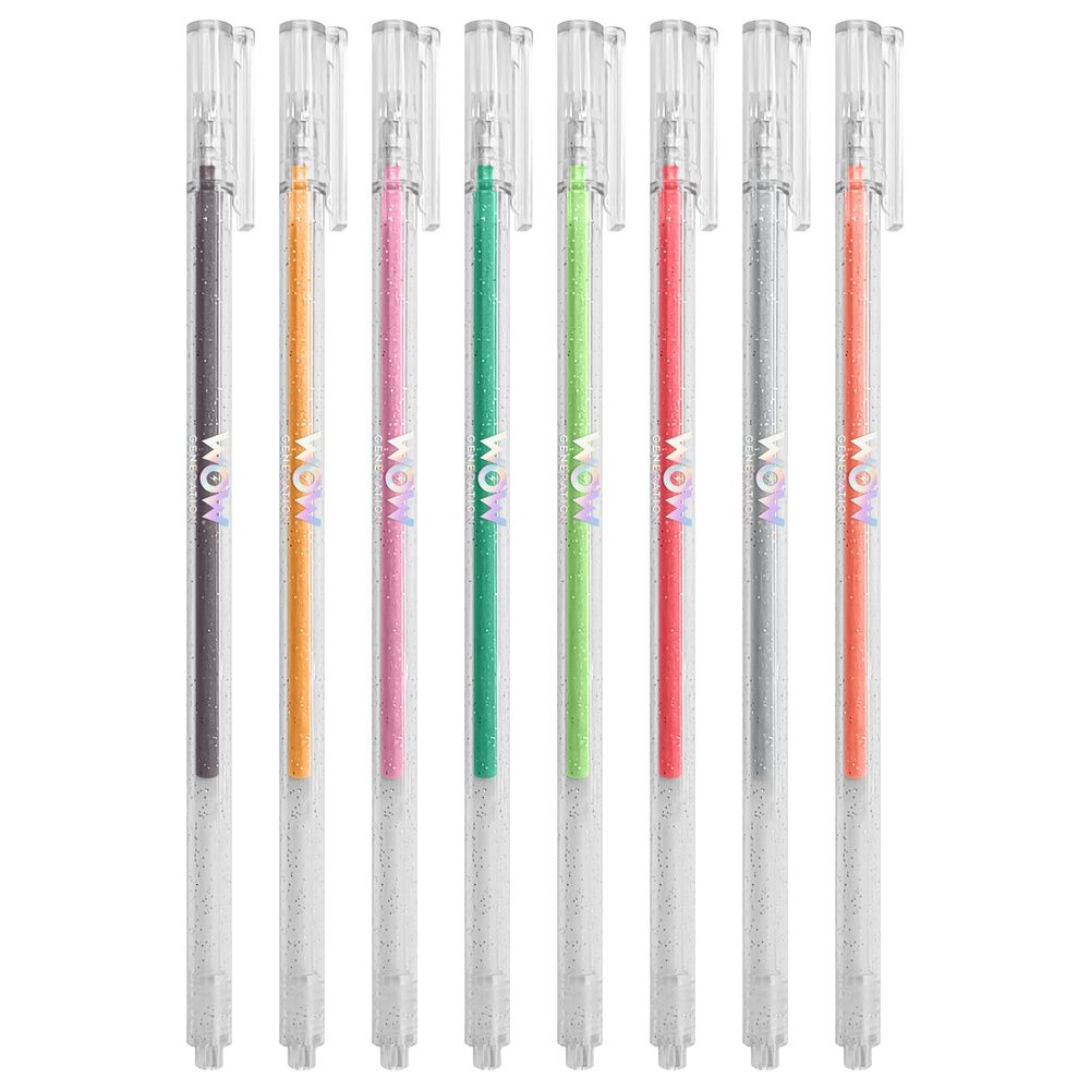 Wow Generation Colouring Notebook With 8 Metallic Gel Pens WOW00143 - Colorland Toys