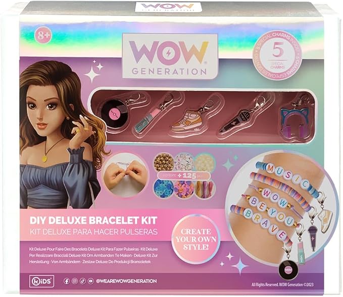 Wow Generation DIY Deluxe Metal Charms Bracelet Kit — image 1