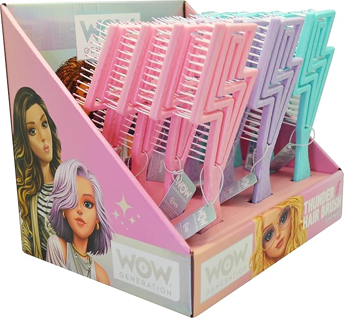 WOW Generation Hair Brush Asst. WOW00087 - Colorland Toys