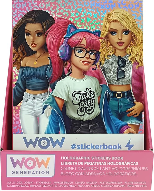 كتاب ملصقات هولوغرافية WOW Generation WOW00059