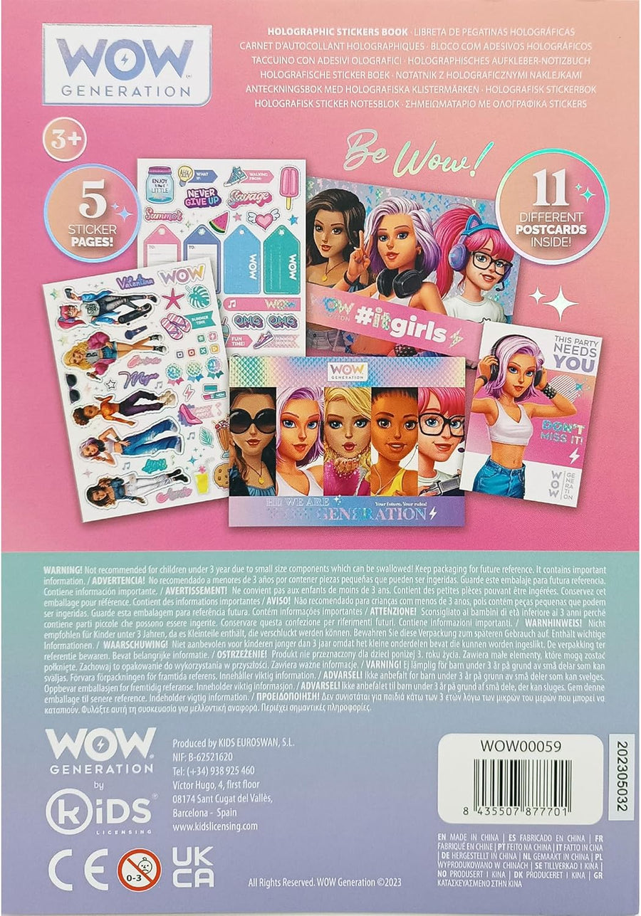 WOW Generation Holographic Sticker Book WOW00059 — image 4